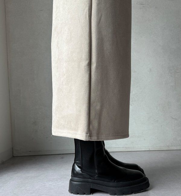  「【WEB限定】レイヤードフーディー＋イージータイトスカート」|スーツ|