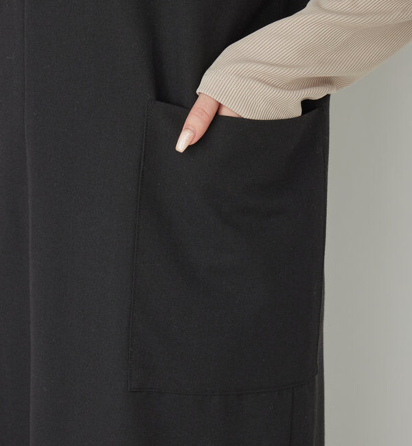  「《累計販売１万枚突破！・３サイズ展開》スリットネックジャンスカ」|ワンピース|