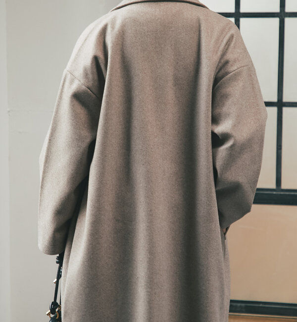  「《スリットが抜け感をプラス》サイドスリットロングテーラードコート」|その他|