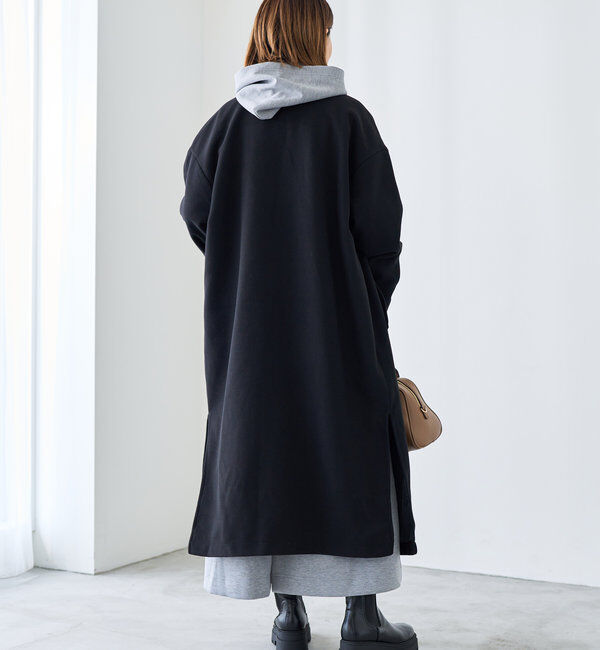  「《スリットが抜け感をプラス》サイドスリットロングテーラードコート」|その他|