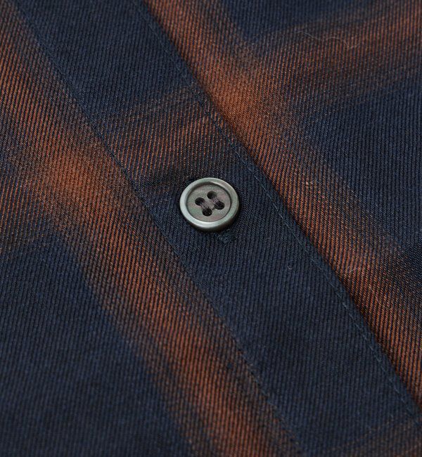  「《こなれ感を演出》先染めオンブレチェックシャツ」|シャツ・ブラウス|