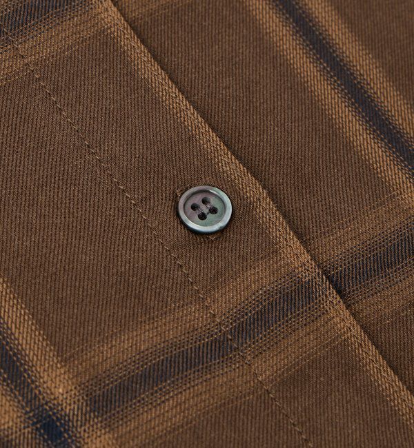  「《こなれ感を演出》先染めオンブレチェックシャツ」|シャツ・ブラウス|