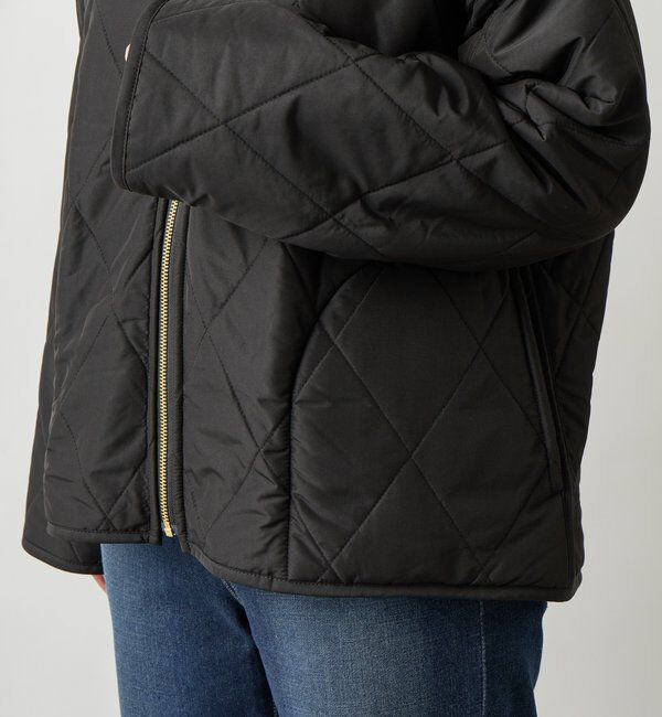  「《2WAY仕様◎》リバーシブルZIPファーキルトブルゾン」|その他|