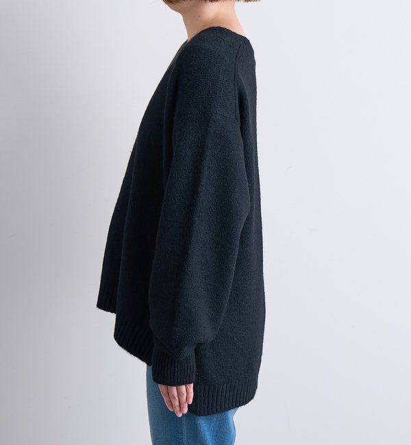  「《人気アイテム・柔らかく軽い着心地》ヤクライクVネックニット」|ニット・セーター|