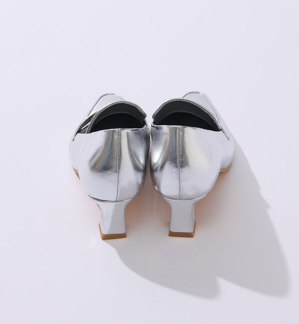  「【すっきりとした足元に】ヒールローファー」|ロングブーツ|