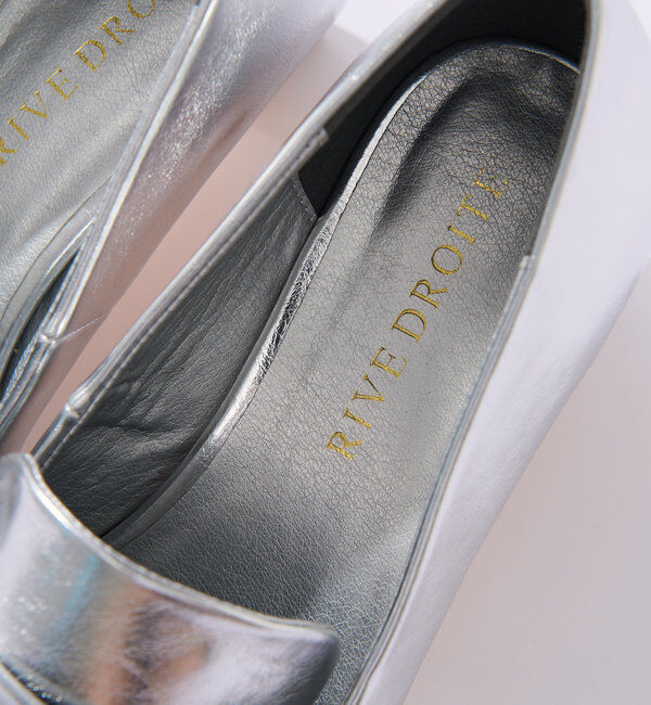  「【すっきりとした足元に】ヒールローファー」|ロングブーツ|