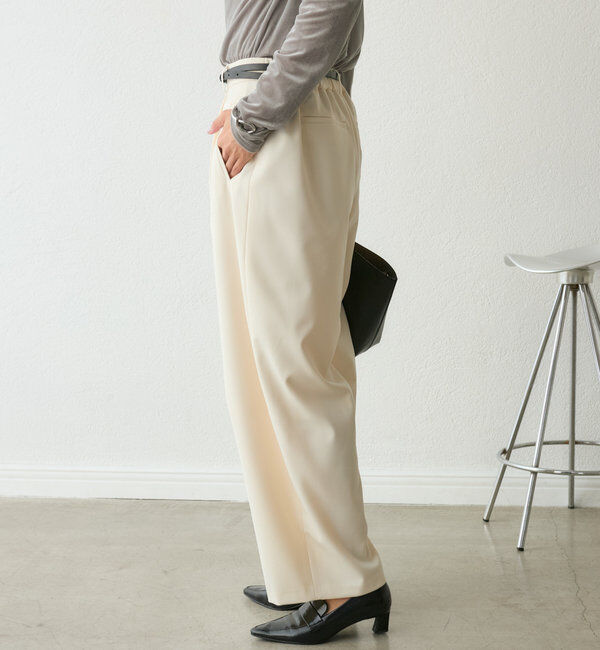  「【すっきりとした足元に】ヒールローファー」|ロングブーツ|