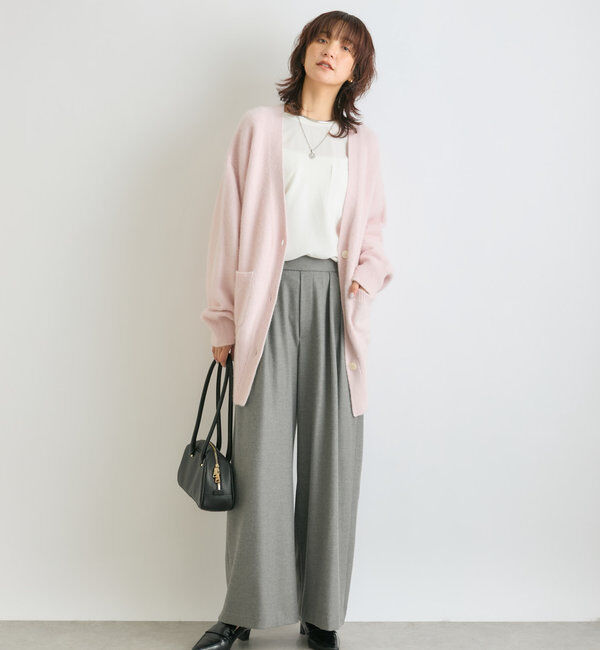  「【すっきりとした足元に】ヒールローファー」|ロングブーツ|