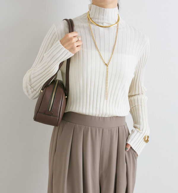  「【R.good(アールドットグッド)】ボールチェーンアジャストネックレス」|リング|