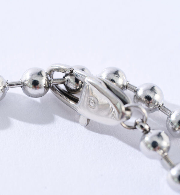  「【R.good(アールドットグッド)】ボールチェーンアジャストネックレス」|リング|