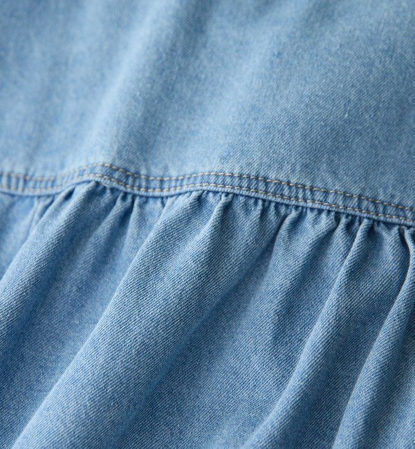  「予約【新色追加/抜け感】デニムボウタイシャツ」|シャツ・ブラウス|