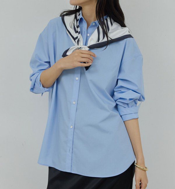  「【MANAKAコラボ】スカーフセットシャツ」|シャツ・ブラウス|