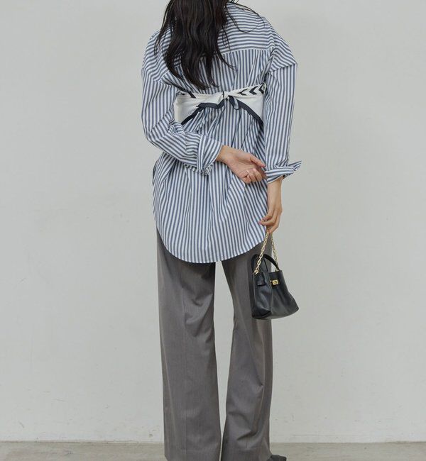  「【MANAKAコラボ】スカーフセットシャツ」|シャツ・ブラウス|