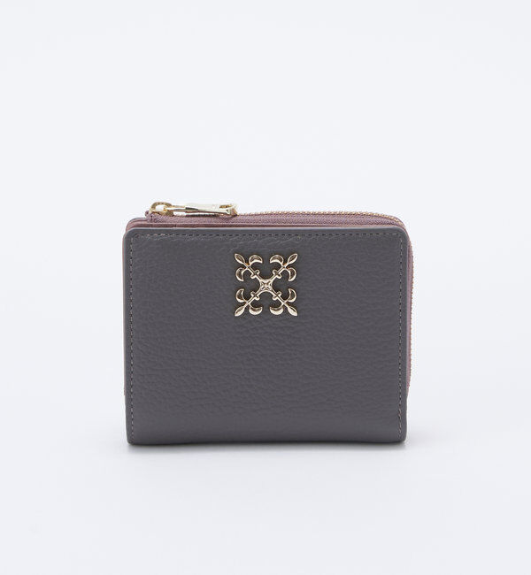  「モノグラムプレートハーフウォレット」|財布|