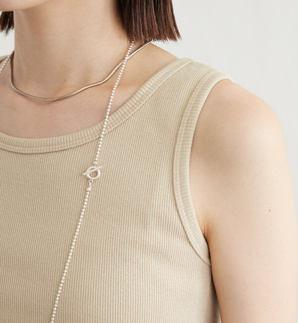  「【３色展開】リブタンク」|キャミソール|