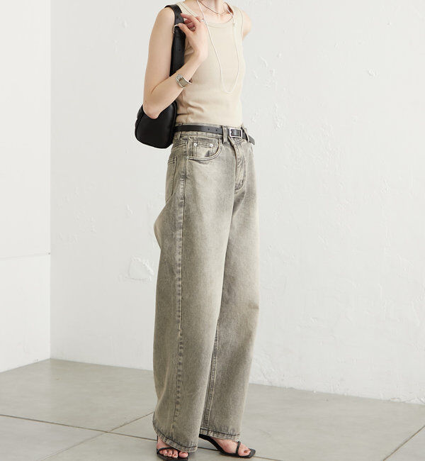  「【３色展開】リブタンク」|キャミソール|