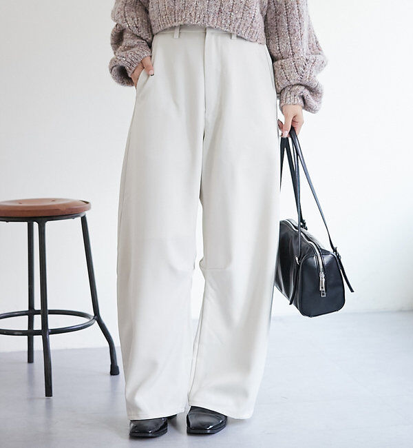  「カーブスラックス2」|チノ|アイボリー
