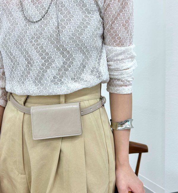  「ベルト付きミニポーチ」|ベルト|