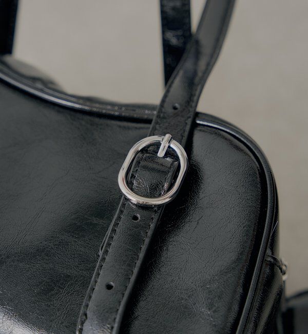  「ハートポーチ付ウェーブボストンバッグ」|ボストンバッグ|