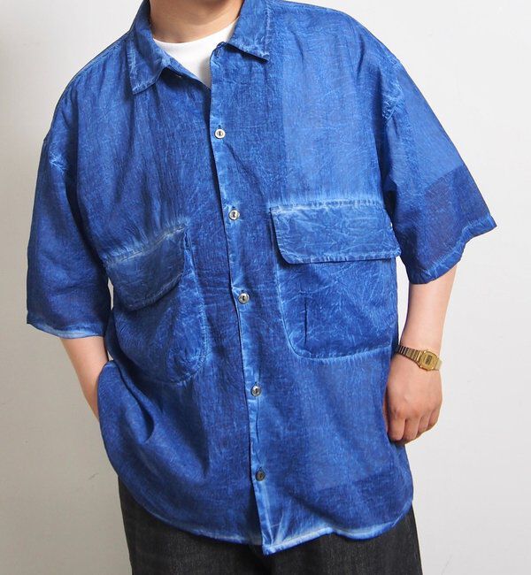  「【2サイズ】ボイルピグメントシャツ / ユニセックス / インド製」|シャツ・ブラウス|