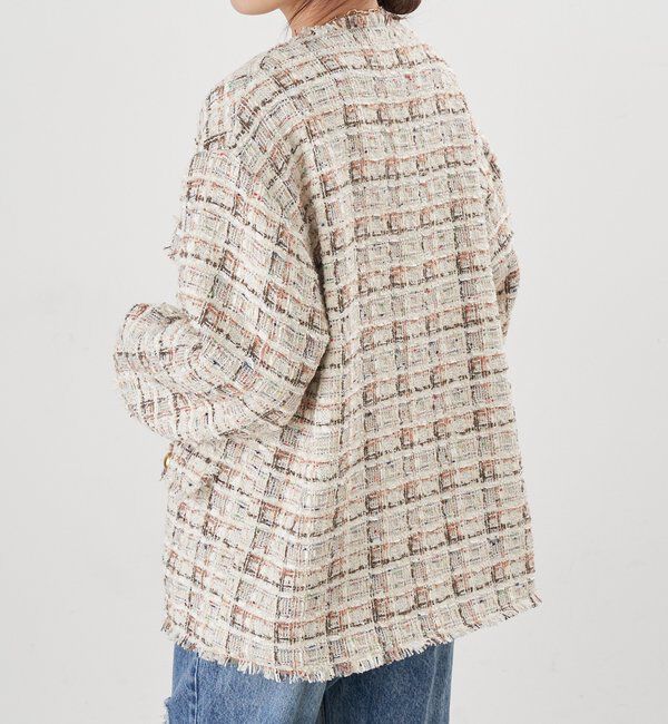  「【インフルエンサー＠akane_nagataコラボ】ツイードジャケット」|その他|