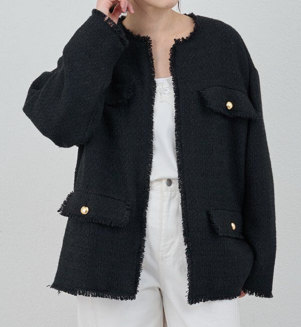  「【インフルエンサー＠akane_nagataコラボ】ツイードジャケット」|その他|