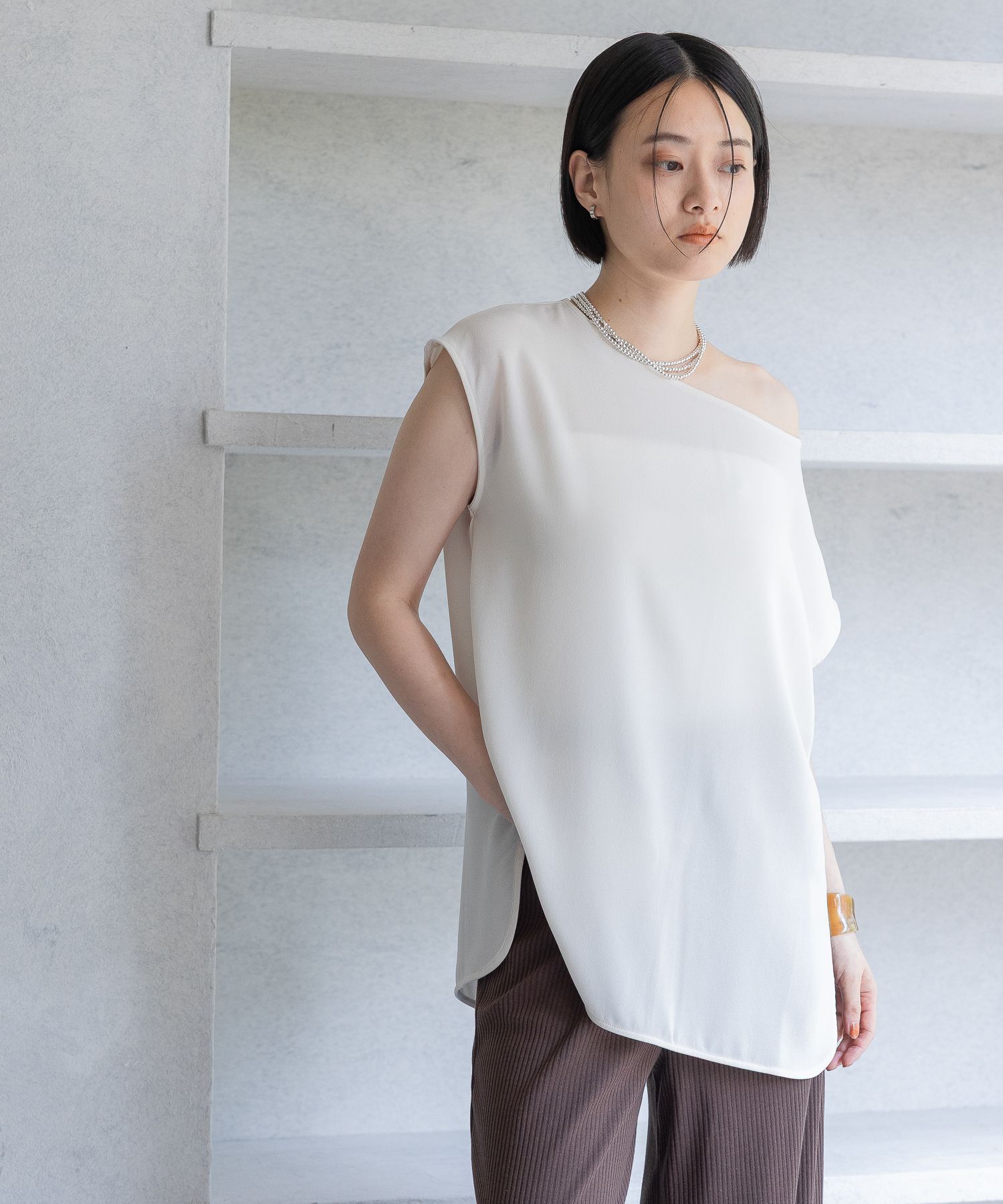 A part by 「ソフトジョーゼットルーズＴ」|Tシャツ・カットソー|