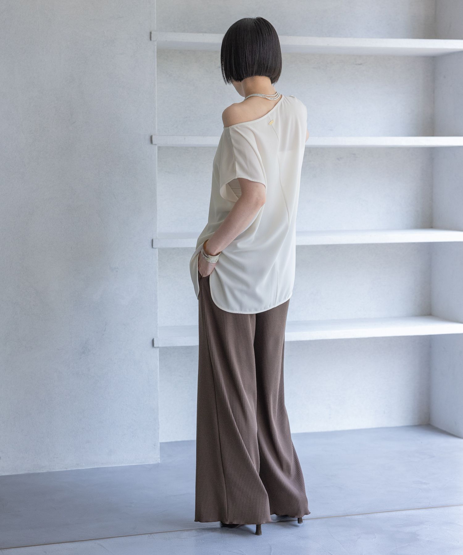 A part by 「ソフトジョーゼットルーズＴ」|Tシャツ・カットソー|