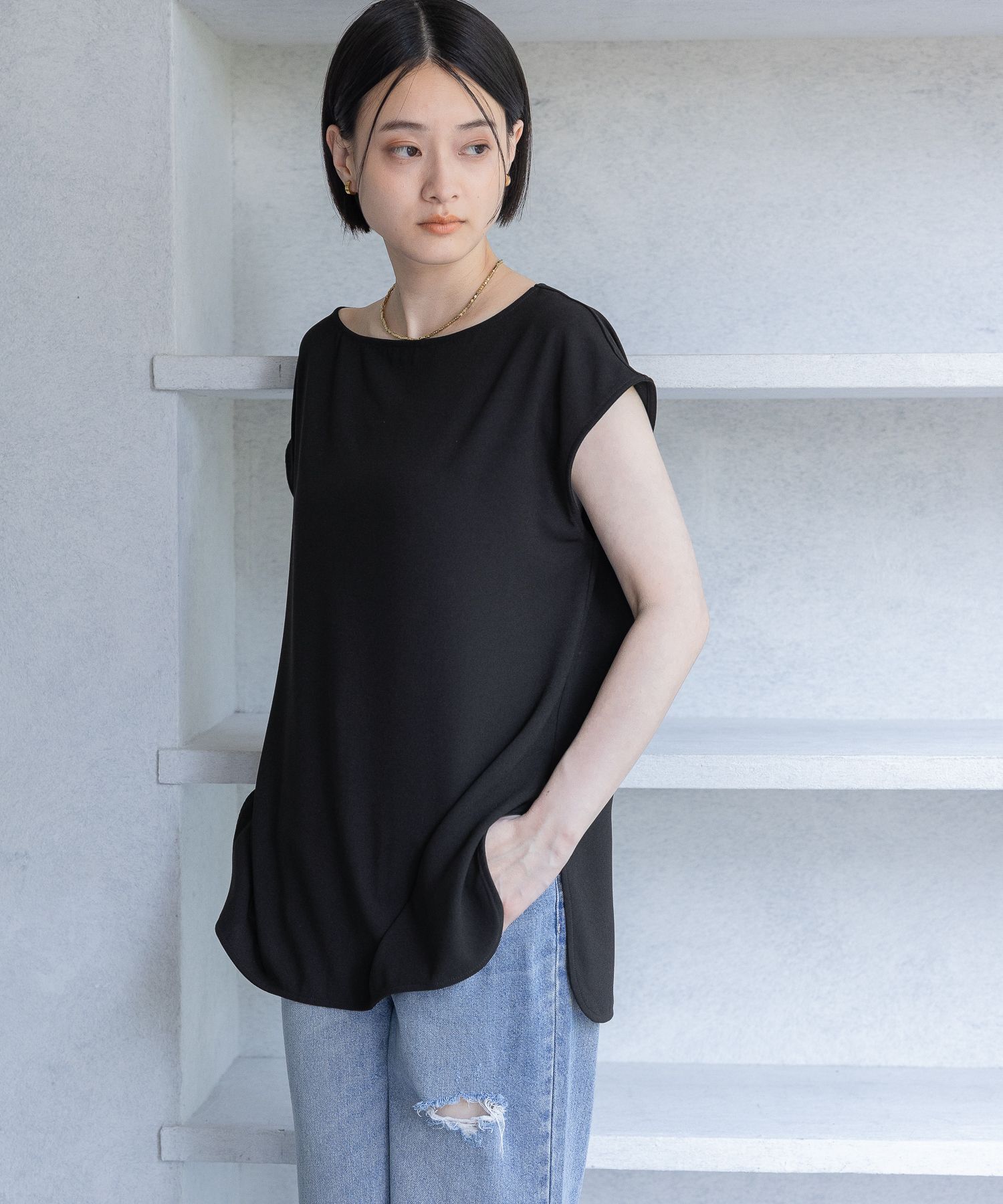 A part by 「ソフトジョーゼットルーズＴ」|Tシャツ・カットソー|