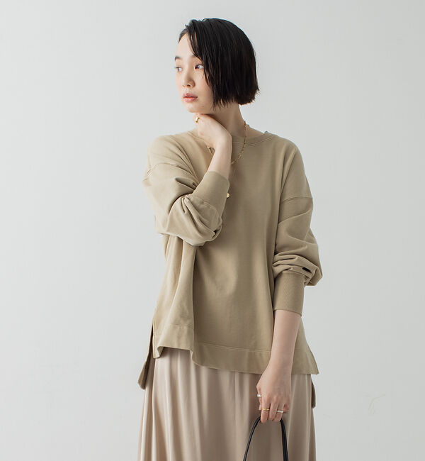 collex「ピグメントダイ裏毛ビックプルオーバー」|Tシャツ・カットソー|