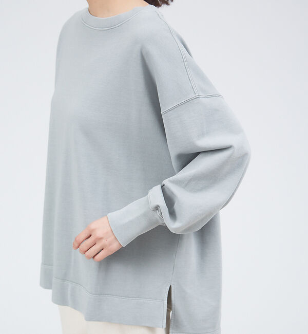 collex「ピグメントダイ裏毛ビックプルオーバー」|Tシャツ・カットソー|