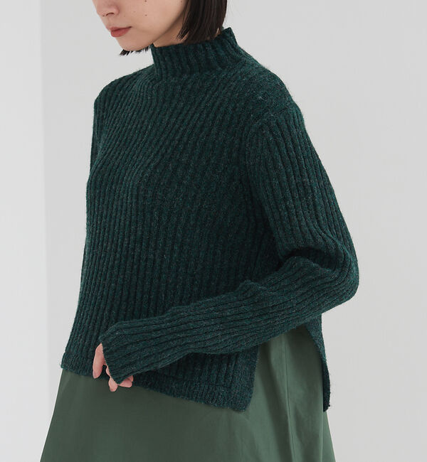 collex「エアリヤーン2WAYプルオーバー」|ニット・セーター|