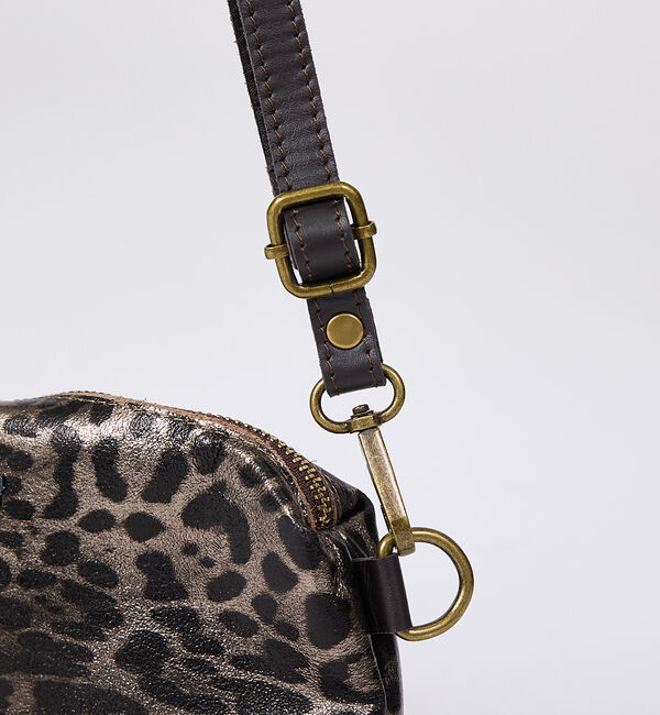 collex「【WEB限定】【AULENTTI/オウレンティ】ポーチ付きトートバッグ　ヒョウ柄」|トートバッグ|