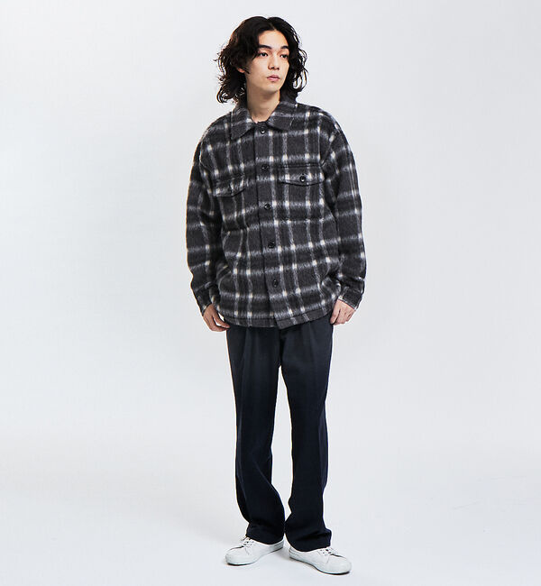 ABAHOUSE「【AH ABAHOUSE】シャギー CPOジャケット」|ブルゾン・スタジャン|