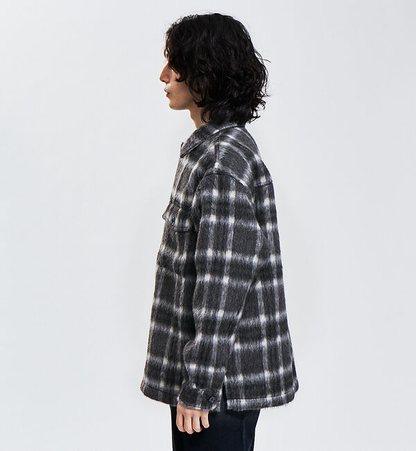 ABAHOUSE「【AH ABAHOUSE】シャギー CPOジャケット」|ブルゾン・スタジャン|