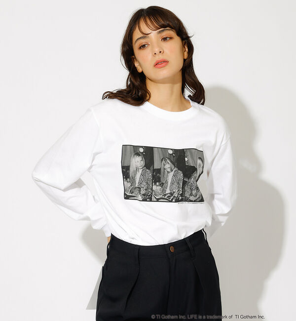 ABAHOUSE「【GOOD ROCK SPEED（グッドロックスピード）】&times;「LIFE PICT」|Tシャツ・カットソー|ホワイト系その他1