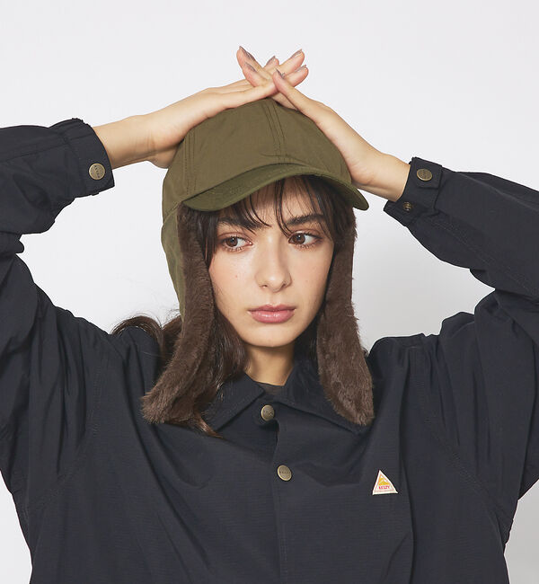 ABAHOUSE「【RUBEN/ルーベン】NYLON EARCOVER CAP/ナイロンイヤーカバ」|その他|