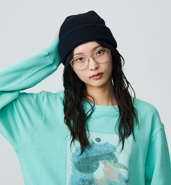 ABAHOUSE「【FRUIT OF THE LOOM】ロングスリーブ甘編み裏毛4/COOKIEM」|スウェット・ジャージ|