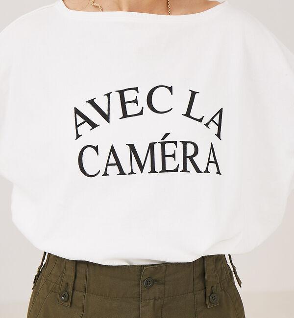 Rouge vif「ミニ裏毛ロゴロンT」|Tシャツ・カットソー|