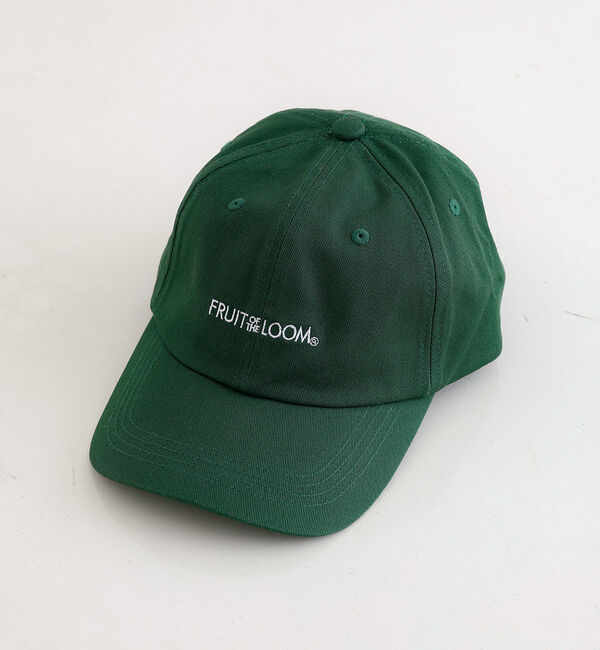 Rouge vif「【FRUIT OF THE LOOM】ロゴキャップ / 刺繍 / FTL LOG」|その他|グリーン
