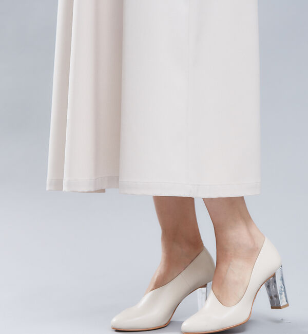 qualite「ウールギャバ2WAYワンピース」|ワンピース|