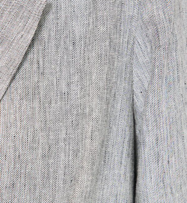 qualite「ラメスラブリネンダブルジャケット」|その他|