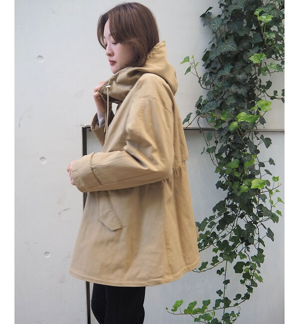 qualite「【万能の羽織りがアップデートして登場！】ダブルドロストマウンテンパーカ」|パーカー|