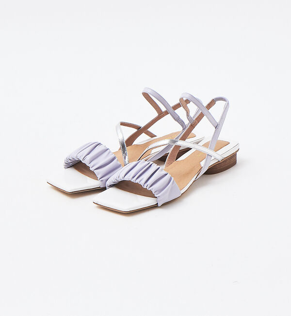 AU BANNISTER「シャーリングサンダル」|サンダル|ラベンダー