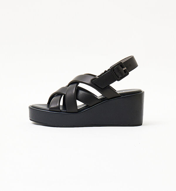 AU BANNISTER「ウェッジソールクロスサンダル」|サンダル|