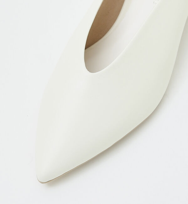 AU BANNISTER「カラーヒールポインテッド パンプス」|パンプス|