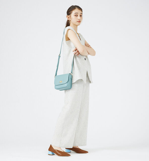 AU BANNISTER「カラーヒールポインテッド パンプス」|パンプス|