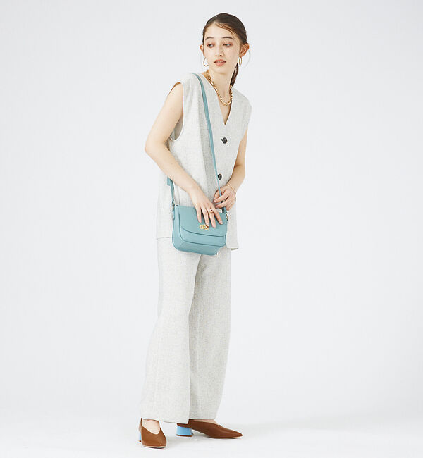 AU BANNISTER「カラーヒールポインテッド パンプス」|パンプス|