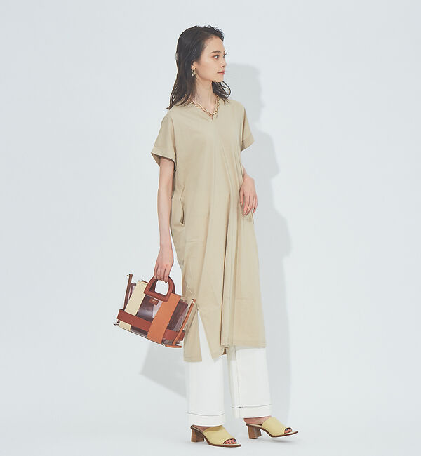 AU BANNISTER「ワイドスクエアミュール」|サンダル|