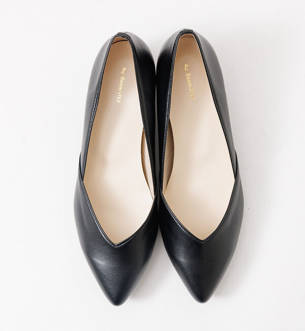 AU BANNISTER「【販売店舗限定】晴雨兼用Vカットパンプス」|パンプス|